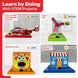 Einstein Box Ultimate Electricity & Science Kit | Science Project Kit | Electronic Circuits | Toys for Kids Ages 8-15 Years | with 50+ Components | image 2