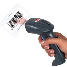 RETSOL LS 450 Laser Barcode Scanner BIS Approved Handheld 1D USB Wired Barcode Reader Optical Laser High Speed for POS System Supermarket image 4