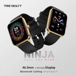 Fire-Boltt Ninja Call Pro Plus Smart Watch 1.83 inch with Bluetooth Calling, AI Voice Assistance, 100 Sports Modes IP67 Rating, 240 * 280 Pixel High Resolution image 1