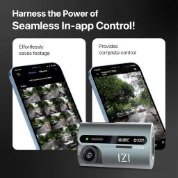 IZI N700 5MP Car Dash Camera - 2.5K, 170° FOV, Night Vision, WiFi, G-Sensor, Emergency Recording, 512GB SD Card Support, 24/7 Parking Monitor, Easy Install, Multiple Modes image 4