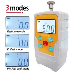 Digital Force Gauge Push and Pull Meter Dynamometer Tension Pressure Tester Thrust Meter Compression Load Plug Force Destructive Tests 500N/50kg/110lbf/1800Oz image 2