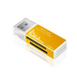 JTP-137 Micro SD Card Reader, 4-in-1 SD Card Reader to USB Adapter, Memory Card Reader for MS Duo/Pro, M2 Card, SDXC, SDHC, MMC, RS-MMC, Micro SDXC, Micro SDHC and TF Card image 4