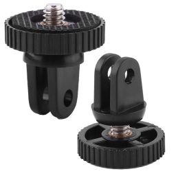 BKN® Tripod Mount Screw Adapter Compatible with GoPro Hero 9 8 7 6 5 4 3+ 3 Mount to 1/4 Thread Used for GoPro Hero SJCAM Xiaomi YI - Set of 2 image 1