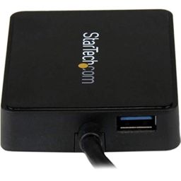 StarTech.com USB 3.0 to Dual Port Gigabit Ethernet Adapter NIC with USB Port (USB32000SPT) image 5