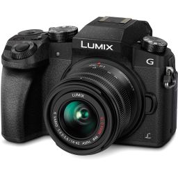 Panasonic LUMIX G7 16.00 MP 4K Mirrorless Interchangeable Lens Camera Kit with 14-42 mm Lens (Black) image 1