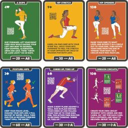 Stack 52 Running Exercise Cards: Run Faster and Further with Less Effort. Video Instruction by Certified Coach Included. Beginner to Advanced Drills. image 5