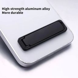 Universal Adjustable Tabletop Foldable Thin Pocket Aluminum Mobile Kickstand Compatible for Any Cellphone with Vertical and Horizontal Adjustable Angle_Parent (mobilestand2) image 5