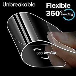 Mobeezy Chetak Modle 3501 Clear 9H+ Screen Guard Protector Display Accessory [Not Tempered Glass] Flexible Screen Guard Protector (Pack of 1) Anti Scratch Screen guard Transparent image 1