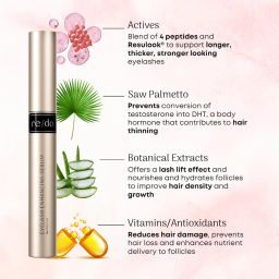 Re/do Beauty Eyelash Enhancing Serum | Enriched with multi-peptides and Resulook for Eyelash Growth | 5ml image 4