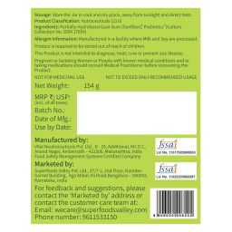 Good Monk Fiber Fix – Everyday Prebiotic & Probiotic Soluble Natural Fiber Supplement Powder for Gut Health | Constipation Bloating Gas & Acidity Relief | 50 Servings | No Side Effects or Taste Change image 4