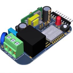 SWYAM® DIY - PCB Board - WiFi 2-Way Smart WiFi Switch | No Hub Required | Supports Custom firmware | ESP8266 | Electrical Safety | Alexa and Google Voice asst Support image 1