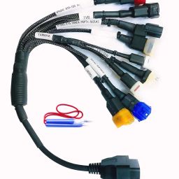DANLITE TOOLS TECHNICIAN All BS6 Bikes Scanners and All BS6 Bikes 9 Cord Cables free with Continuity Tester (ELM+9Cord) image 1