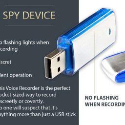 RFV1 HD USB Audio Voice Recorder Pendrive Device 8GB, Small Size Mini, Portable, High Definition, in Built Microphone Mic, Dictaphone, Without Light image 3