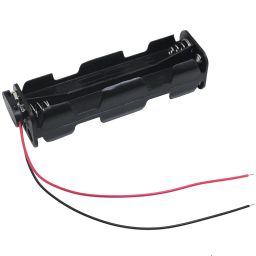 Set of 3 Two Level 8 AA12V with 9V Button Battery Holder with Leads 0.94x 0.51x 0.39 inches Back to Back Long Type I 9V Battery Wiring Button Connector image 1