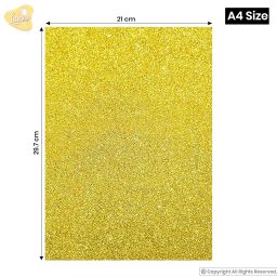 Lakeer Glitter Sparkles Foam Sheet - 2 mm Thick 10 Different Color, A4 image 2
