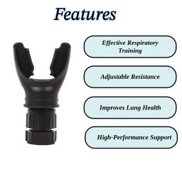 B-Arm Jawline Exerciser and Breathing Trainer Combo for Adults, Athletes & Elders |Jaw Exerciser to Reduce Double Chin |Face exerciser |Lung Exerciser to Improve Lung Capacity & Breath Control (Pack of 2) image 1