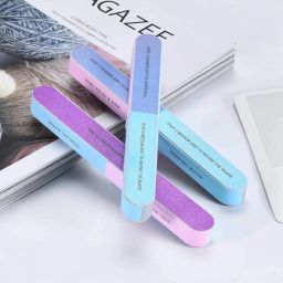 KIRA Manicure Nail File Kit – 1 Pcs Double Sided Nail File,4- Step Buffing Block, 7 Way Nail File and Buffers, 2 Pcs Cuticle Clipper & Pusher,Complete Nail Kit with Buffer for Salon Nail Art image 4
