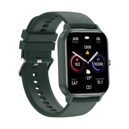MINIX Storm 1.85 inch HD Full Touch Display I Bluetooth Calling I Voice Assistance I 3 Mini Games I Split Screen I Calculator I 15 Days Standby time (Green) image 1