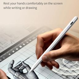 Stylus Pen for Android Tablet, Stylus Pencil for iPad Tablets, Universal Capacitive Stylus with Precision Tip Includes Charging Cable Compatible for Professional Use Stylus Pen Practical Stylus Pencil image 2