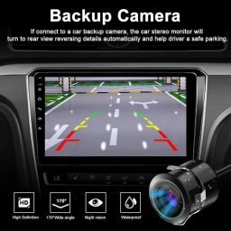 Modorwy Maruti Alto K10 9inch 1280P HD IPS Car Android Display with Gorilla Glass | Double Din Car Stereo | Android 12 | 2GB RAM/32GB ROM Multimedia Player with AHD Camera, Dashboard Frame & Socket image 3