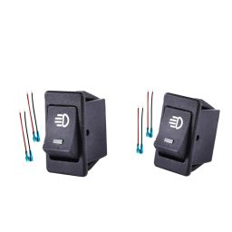 club bollywood The Style Sutra Pair 35A 12V Driving Fog Lamp Rocker Toggle Switch W/Red + Blue LED Light|Motors | Parts & Accessories | Car & Truck Parts |2 Pieces Light Toggle Switches image 3