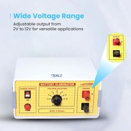 SBT Instruments Battery Eliminator 2 Amps 2-12 Volt for Physics Lab and Schools Experiments Pack of 1 pcs image 2