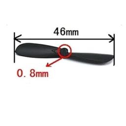 SP Electron DC 3.7V 716 7x16mm Micro Coreless Motor with Propeller High-Speed Mini Drones (4 Motors + 4 Propellers) image 2