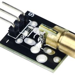 TECHTONICS Laser sensor Module 650nm 6mm 5V 5mW Red Laser Dot Diode KY-008 Compatible with UNO MEGA 2560 (Pack of 10) image 2