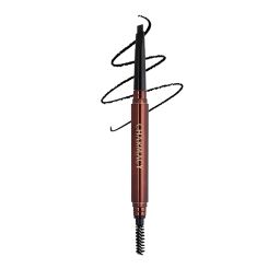 Charmacy Milano Intense Eyebrow Filler (Black) - 0.3 g, Natural Brows, Built in Spoolie Brush, Dual Function, Sweat Resistant, Triangular Pencil Tip, Eyebrow Expert, Vegan, Cruelty Free, Non-Toxic image 1