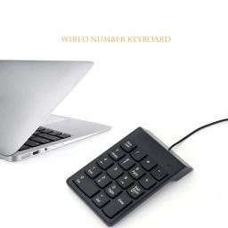 USB 2.0 Wired Numeric Keypad Slim Mini Number Pad Digital Keyboard 18 Keys Numpad for iMak/Mak Pro/MakBook/MakBook Air/Pro Laptop PC Notebook Desktop. image 4