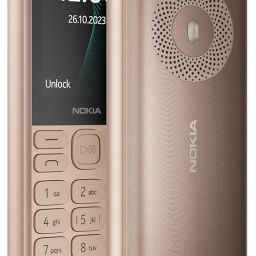 Nokia 130 Music | Built-in Powerful Loud Speaker with Music Player and Wireless FM Radio | Dedicated Music Buttons | Big 2.4 Display | 1 Month Standby Battery Life | Gold image 3