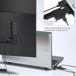NEXSA VGA to HDMI Adapter Converter with Audio,(PC VGA Source Output to TV/Monitor with HDMI Connector), Active Male VGA in Female HDMI 1080p Video Dongle adaptador for Computer,Laptop,Projector image 4