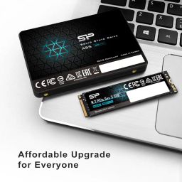 SP SILICON POWER Ace A55 256Gb Sata Ssd, Up to 500Mb/S, 3D Nand with SLC Cache, 2.5 Inch Sata Iii 6Gb/S Internal Solid State Drive for Desktop Laptop Pc Computer image 5