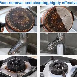 Rahmat All-in-One Rust Remover Powder & Ultimate Rust RemovaL, Multipurpose Kitchen Rust Remover Advanced Rust Removal for All Surfaces (250gm) (Rust Remover KItchen) image 3