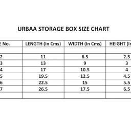 URBAA Small Storage Boxes container with Lock Lid,Jewellery Case Organiser(PUREPACK234567), (Size No. -2,3,4,5,6,7) Set Of 6 boxes image 4