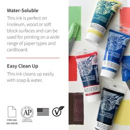 Speedball Block Printing Ink Starter Set image 1