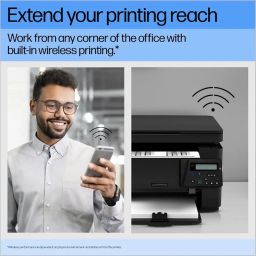 HP Laserjet Pro M126Nw All-in-One B&W Monochrome Printer for Home: Print, Copy, & Scan, Compact, Easy Mobile Printing, Black image 2