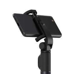Xiaomi Selfie Stick with Micro USB Rechargeable Bluetooth Remote, Tripod Stand, Multifunctional Selfie Stick with Extendable Aluminium Monopod, 360 deg Rotation Phone Holder, Adjustable Grip (Black) image 5