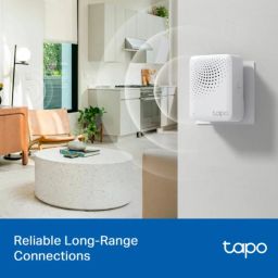 Tapo Tp-Link H100 Iot Smart Hub with Chime, Smart Alarm and Doorbell, Smart Actions with Sensors, Switches & Buttons, Connect with Up to 64 Smart Devices, Alexa, Google Assistant Compatible image 4