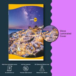 Navneet Youva | Soft Bound | Long Note Book | Single Line|172 Pages | Pack of 6 image 5