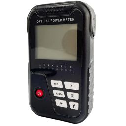 Techtest 4 in 1 Optical Power Meter with Laser Light Optical Fiber Power Meter Visual Fault Locater 2mw Vfl Light Source Fc/sc Universal Interface Scope -50~+26dbm Lan Tester Rj45 Network Cable Tester image 1