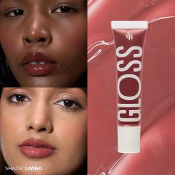 FAE Beauty Mini Peptide Lip Gloss Trio | With Passionfruit Oil & Argireline to Smoothen, Even, and Soften Lips | Non Sticky | Hydrating | Vegan | Shades - Emerging | Living | Giving image 5