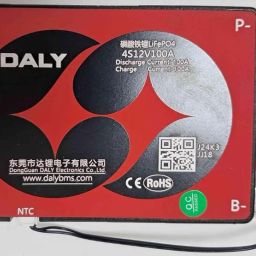 4S,12V,100A LiFePo4, LFP Hardware Battery Management System (BMS) DALY New Model,for Lithium Battery Packs 12V,100A Common Port with Balancer, Thermal Overload Protection. image 1
