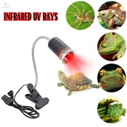 VAYINATO® 50W Infrared UV Rays (Red) Reptile Turtle Heat Lamp Lights, Night Use UVA UVB Aquarium Bulbs by Petzlifeworld image 3