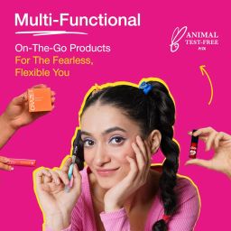 SWISS BEAUTY Craze It's Extraa Duo Matte Pencil Kajal with Vitamin E | 2-in-1 Shades | Highly Pigmented | Smudge-Proof | With Precise Tip | Shade- Dynasty, 2.6g |,Black image 5