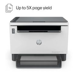 HP Laserjet Tank 2606dn Duplex Printer for Home: Print+Copy+Scan, Mess-Free 15-Sec Toner Refill, Lowest Cost Per Page for B&W Prints, Smart Guided Buttons, Easy Mobile Printing image 2