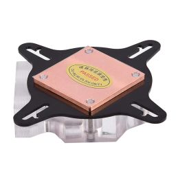 Water Cooling Block, GPU Water Block, Practical Convenient Copper Base 15.7 * 15.7 * 1.2 Inch 40MM for Desktop Computer image 5
