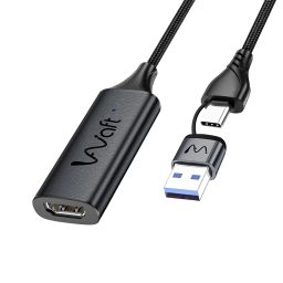 4K HDMI Video Capture Card | Full HD 1080p 60FPS Streaming & Recording | Portable Capture Device for Gaming, Broadcasting & Live Streaming | Wide Compatibility image 1