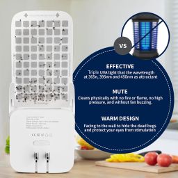 Mosquito Bats Racket Killer Five Nights Mosquito Killer Racket Rechargeable Electric Fly Swatter 5 Garden Rubber 1200mAh Autokill 2-in-1 Mosquito Racket Hardwares (Z Blue, 1) image 4