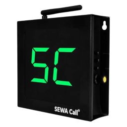 SEWACall Wireless Calling System, Waiter Call Bell, Wireless Call Bell Systems, 100% Plug&Play, 5 Buttons and 1 Display image 5